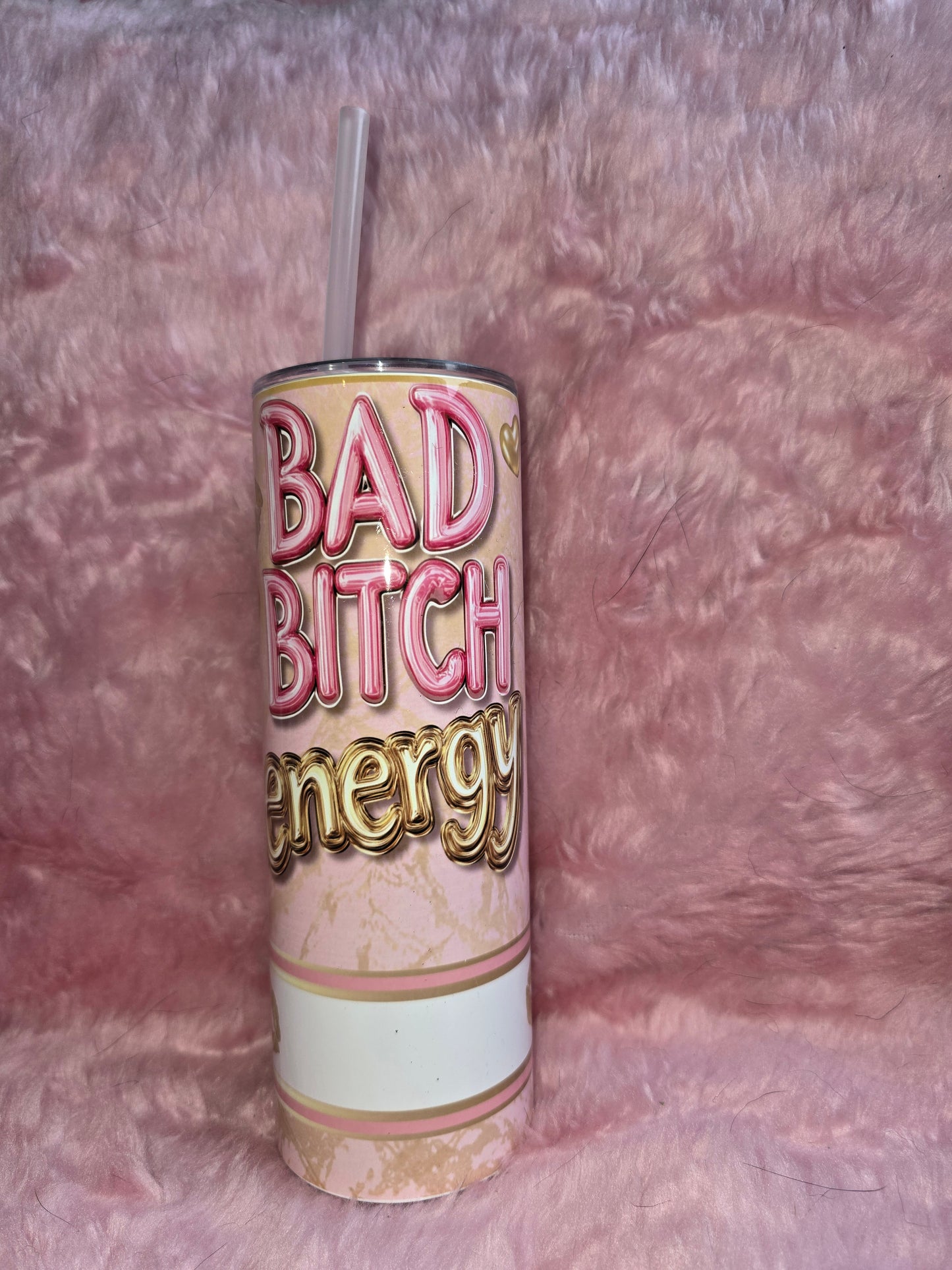Bad bitch lip tumbler