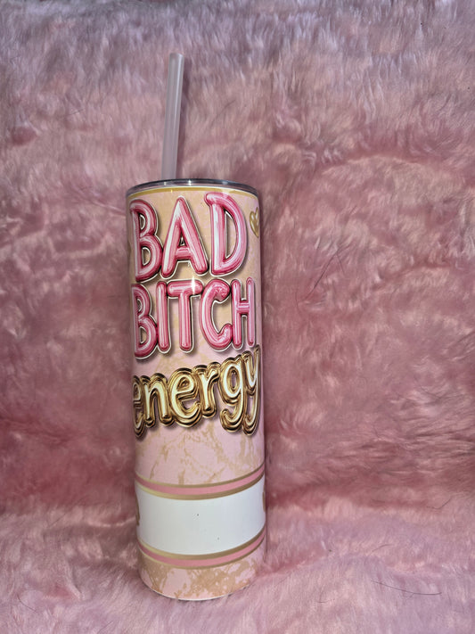 Bad bitch lip tumbler