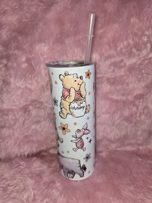 Winnie the pool tumbler
