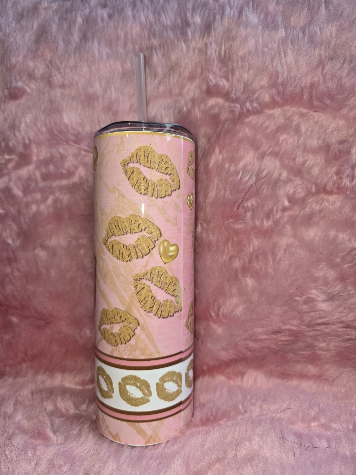 Bad bitch lip tumbler